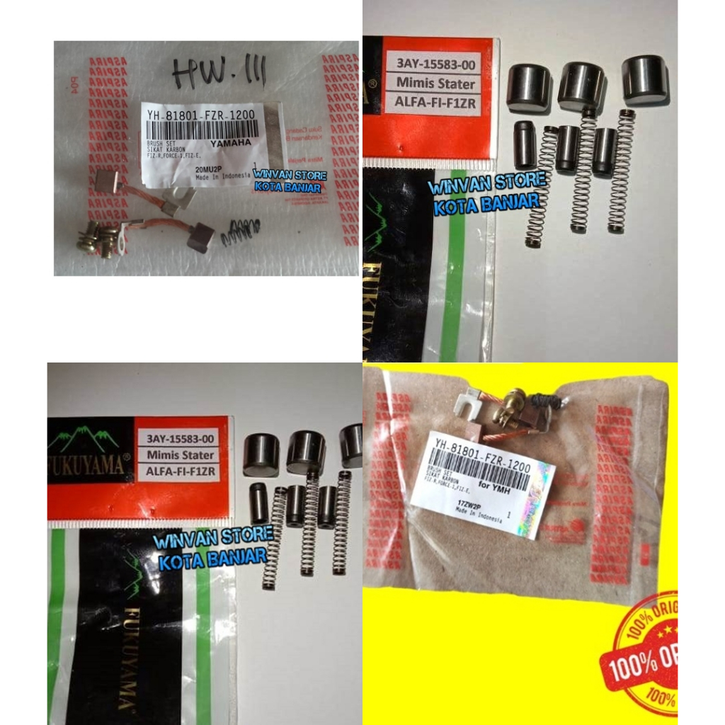 Pelor stater Kul stater arang stater Force 1 Alfa F1ZR F1Z Poswan Original ASPIRA