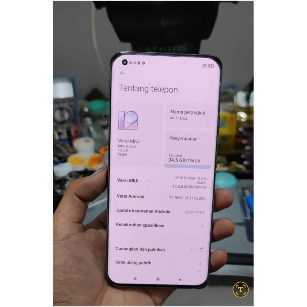 lcd Xiaomi mi 11 ultra original copotan normal lcd mi 11 ultra cabutan original