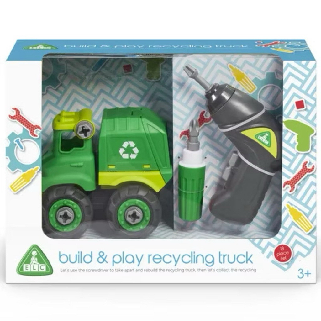 ELC Big City Build & Play Vehicle Series - Recycle Truck
