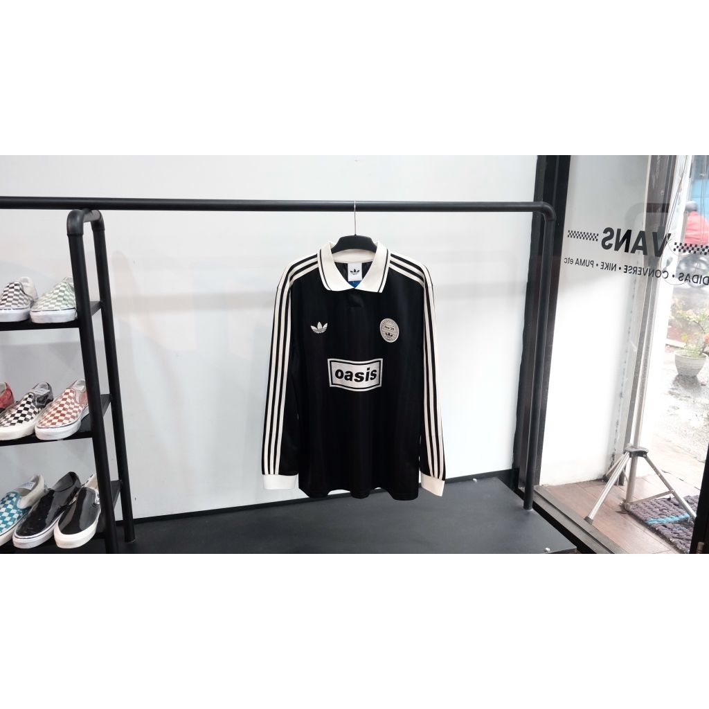 Jersey Jacquard Adidas x Oasis Longsleeve Black