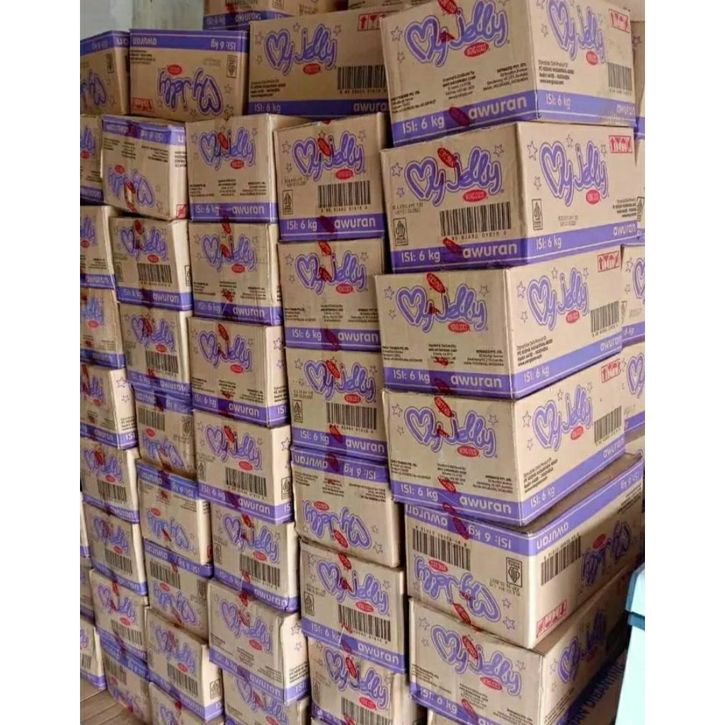 My Jelly Wong Coco Awuran Kemasan 6kg Per Dus