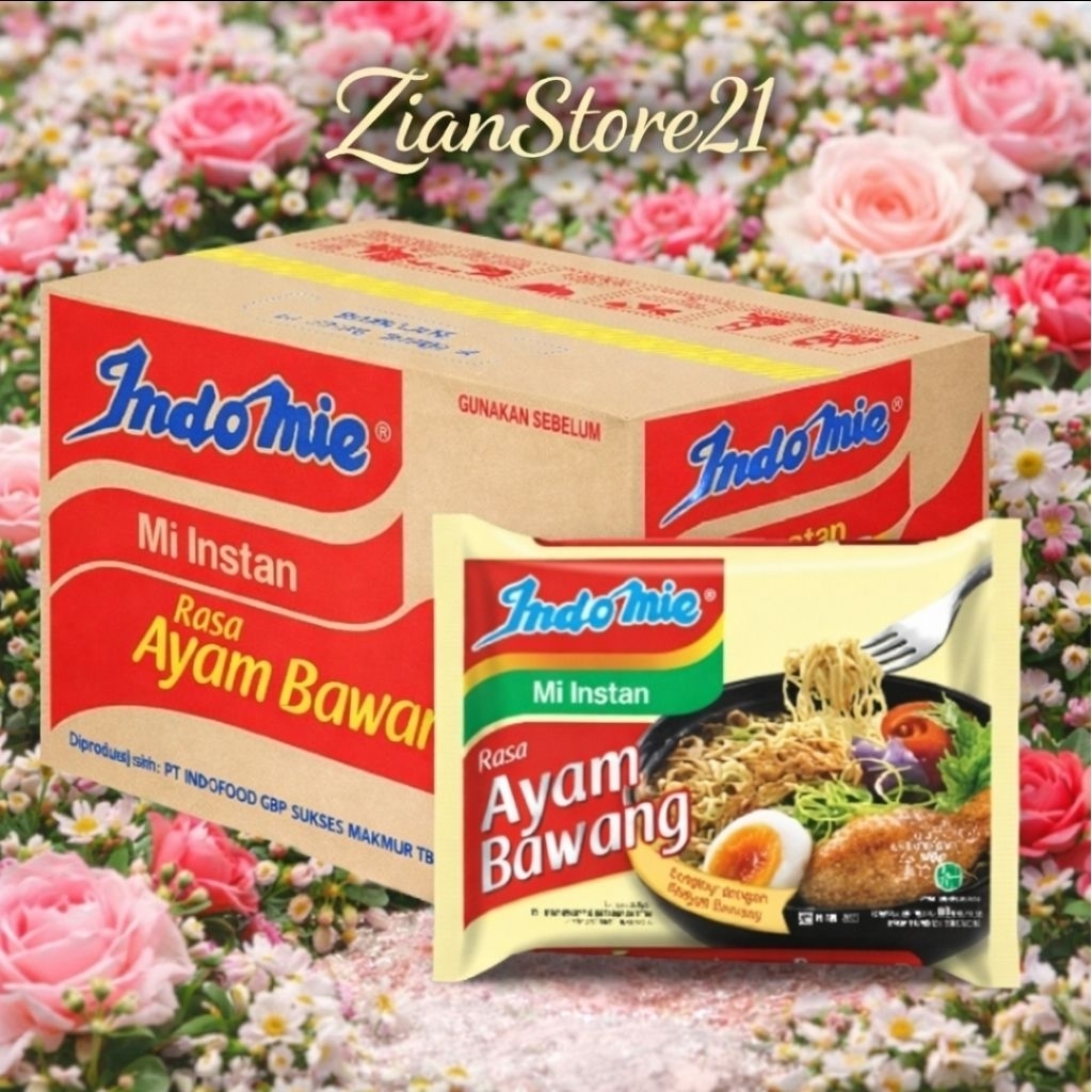 Indomie Mie Instan Rasa Ayam Bawang – 1 Dus