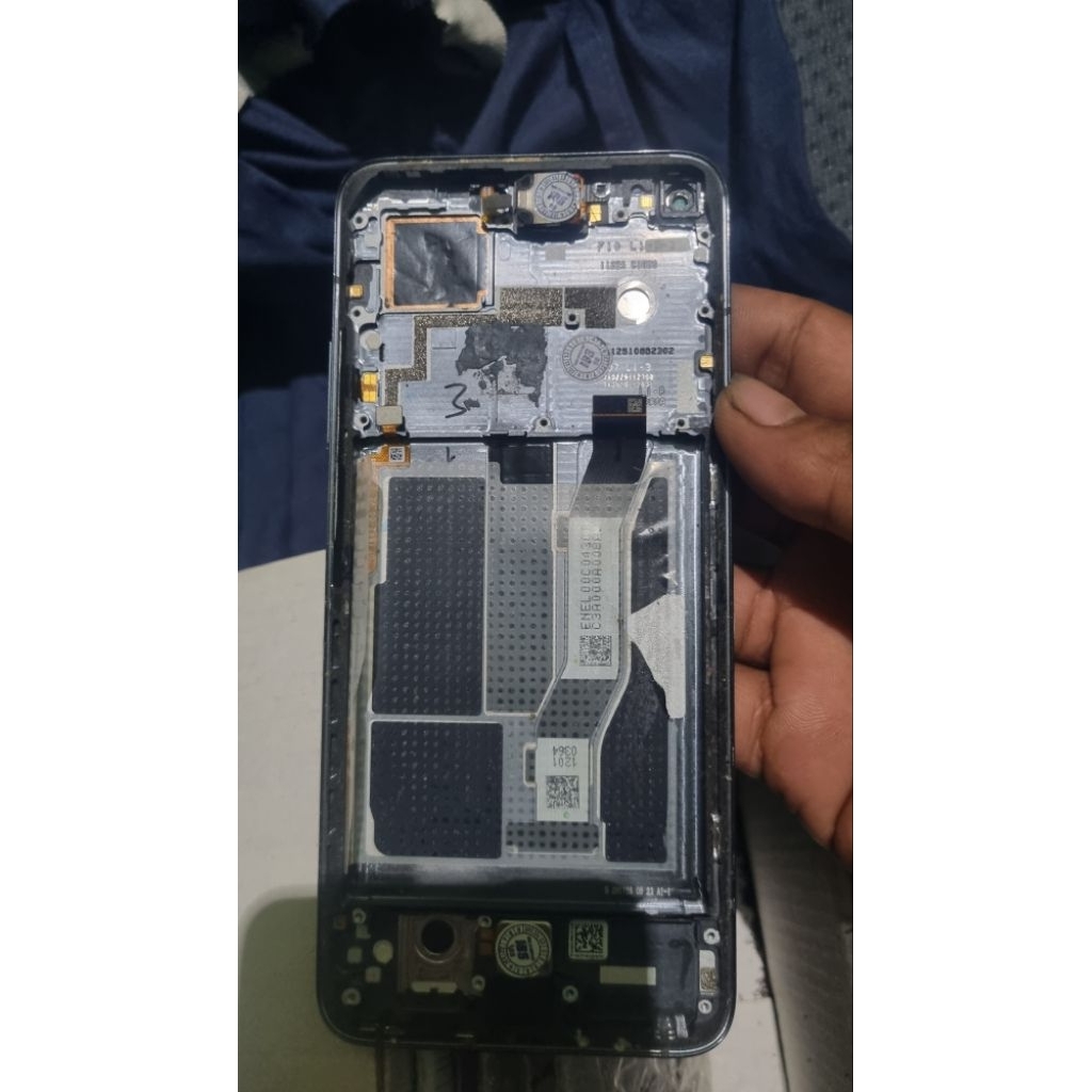 lcd frame xiomi redmi mi 10t pro 5g original copotan