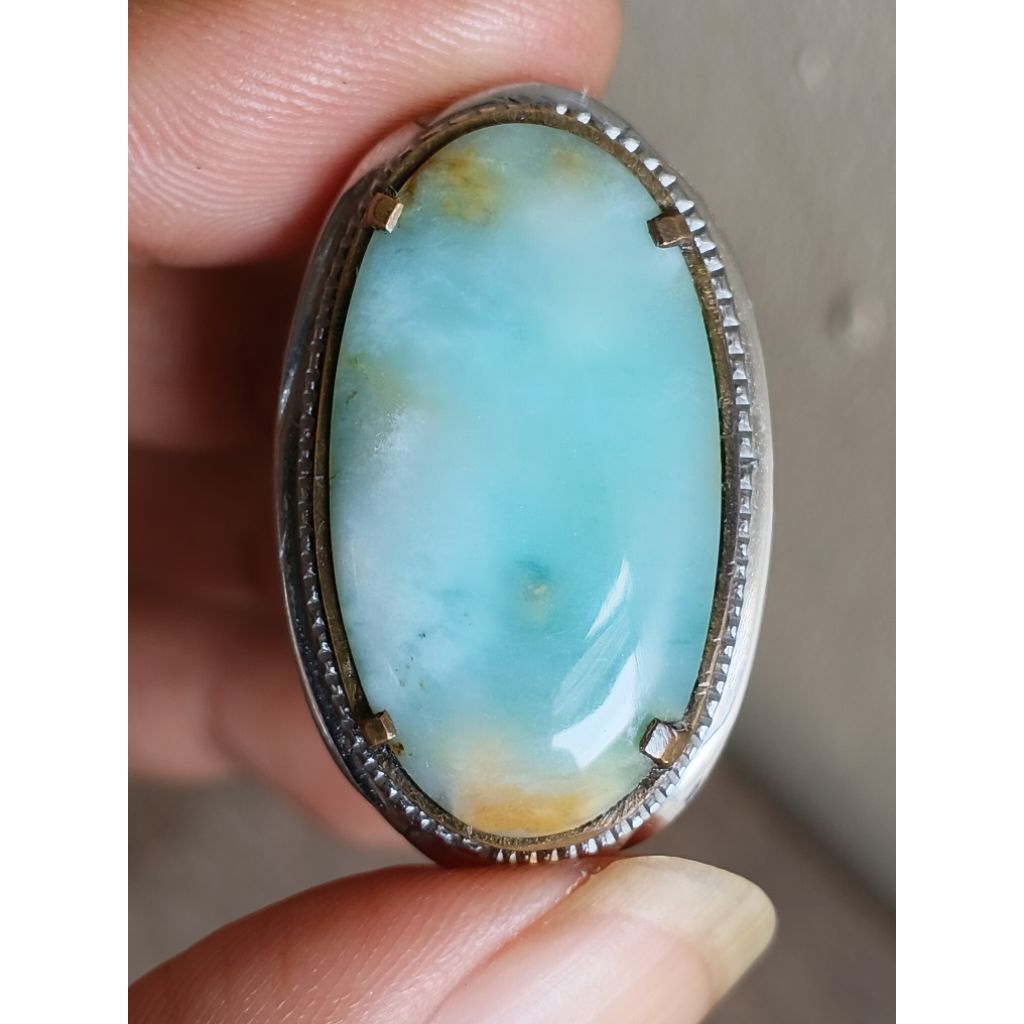 Natural Batu Garut Biru Langit