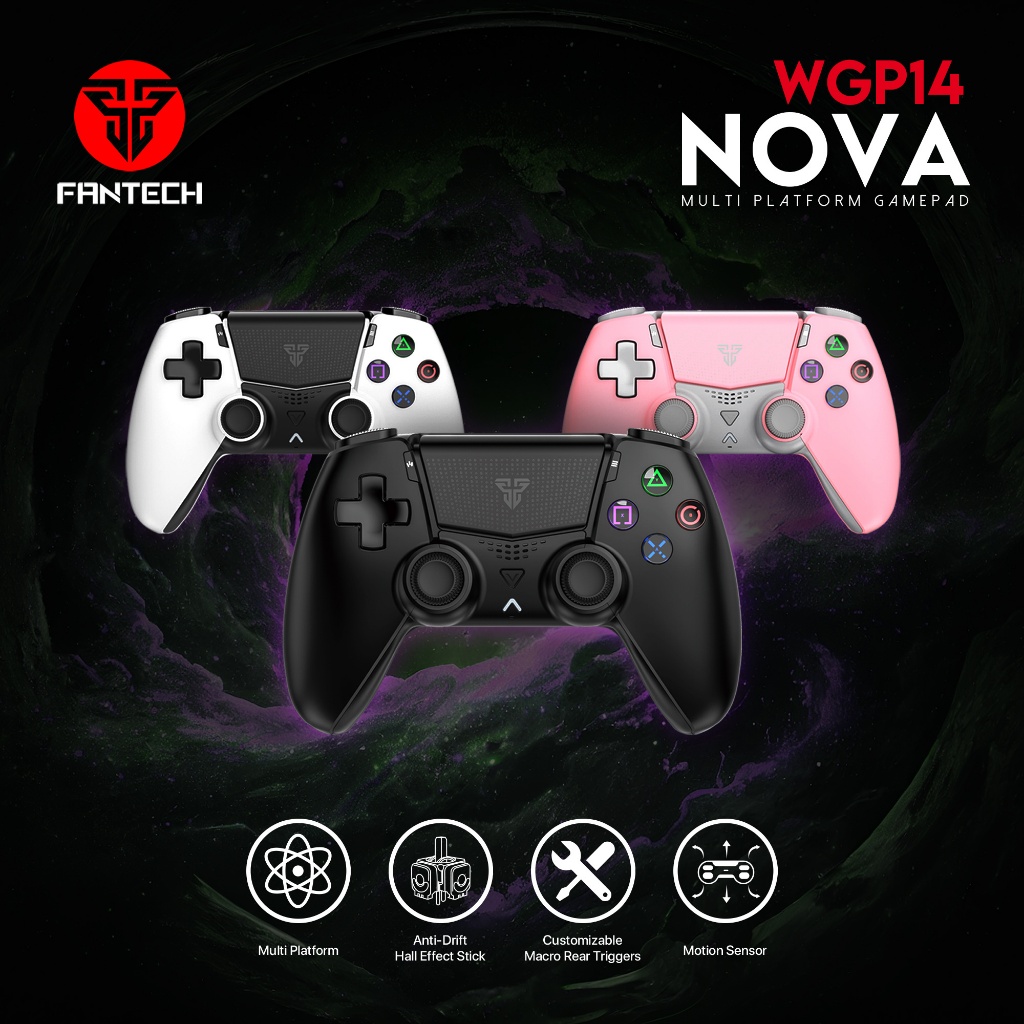 FANTECH JOYSTICK NOVA WGP14 WIRELESS GAMEPAD DUAL MODE RECHARGEABLE