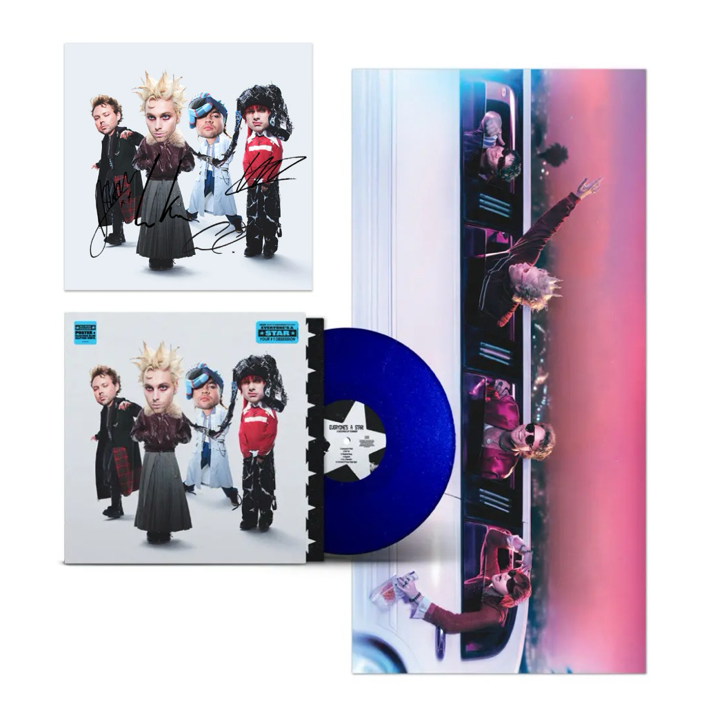 5 Seconds Of Summer - SIGNED Everyone’s A Star Vinyl LP & CD