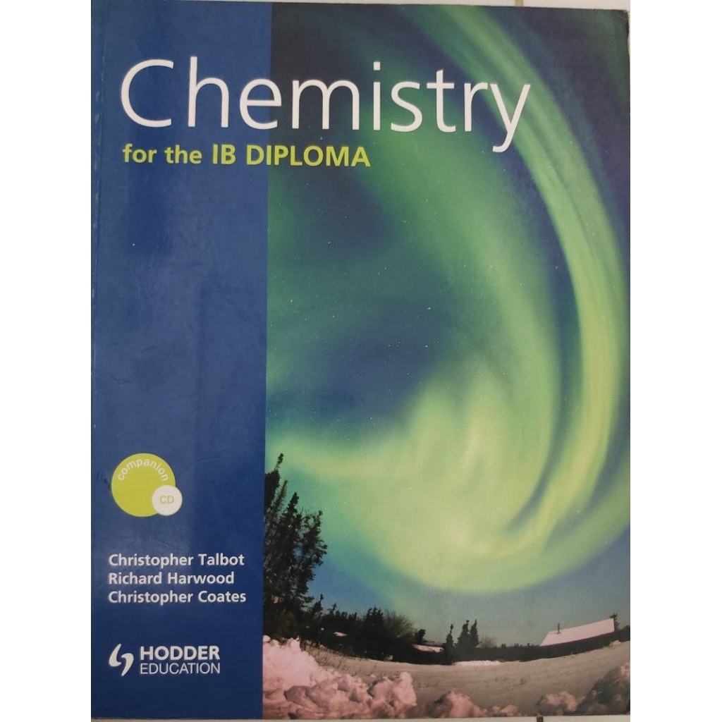 BUKU CHEMISTRY FOR THE IB DIPLOMA BEKAS ORIGINAL