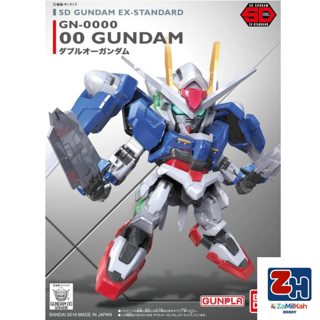 Gundam SD Ex Standard Gundam OO Gundam Bandai
