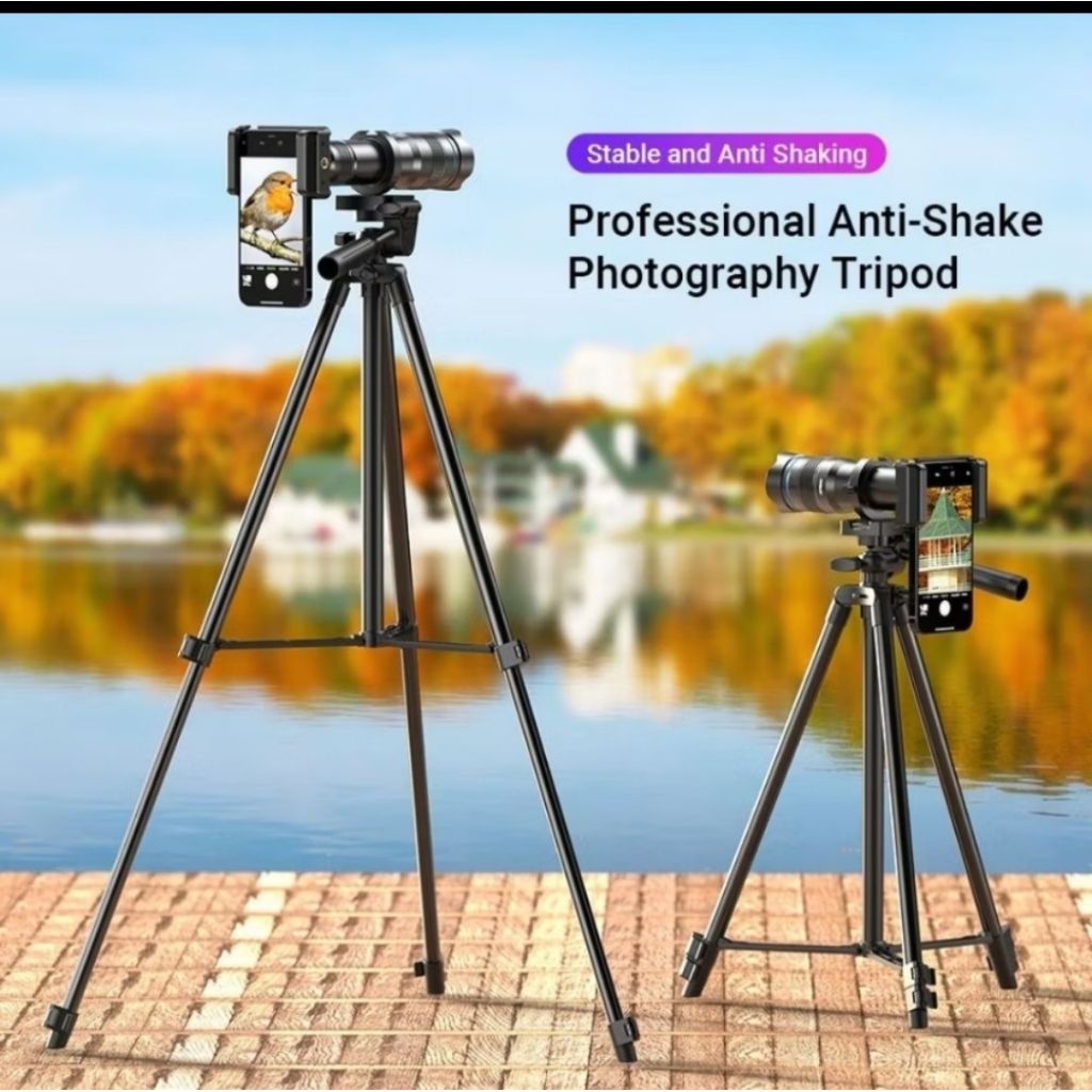 APEXEL Lensa Tele Smartphone MonocularTelephoto 36X with Tripod - APL-36XCR50