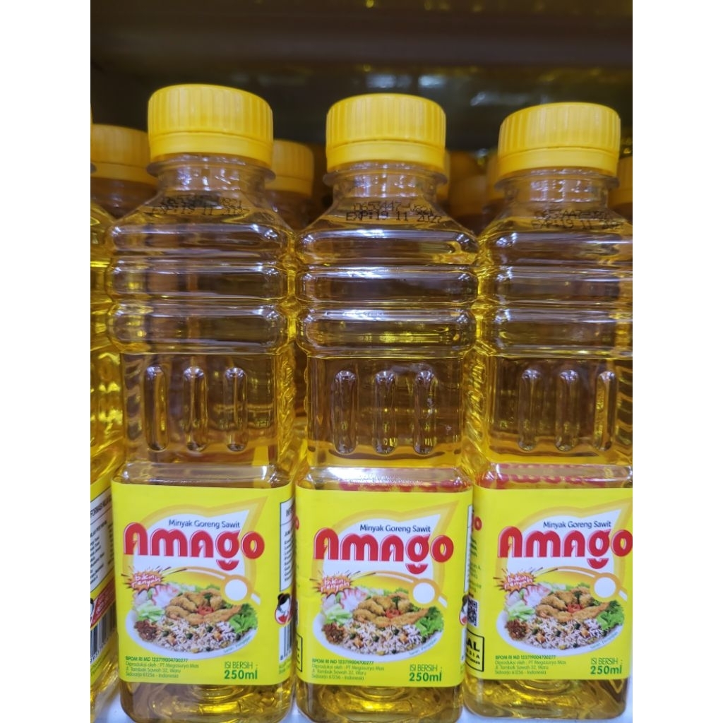 [[MURAH]] MINYAK GORENG AMAGO 250ml BOTOL