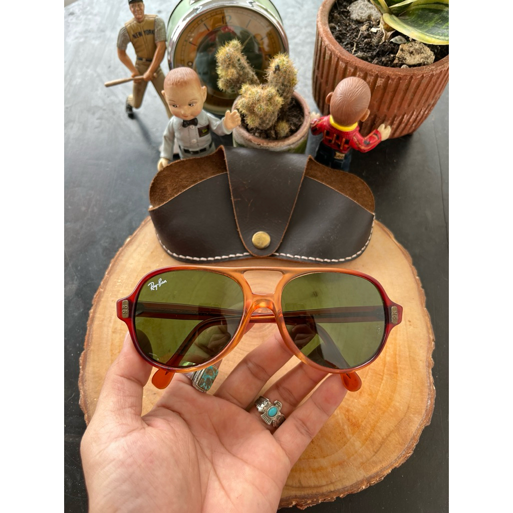 Vintage 1960s Aviator Glasses Brand: American Optical/AO Flexi-Fit 5 1/2 S Z87 Original made in U.S.