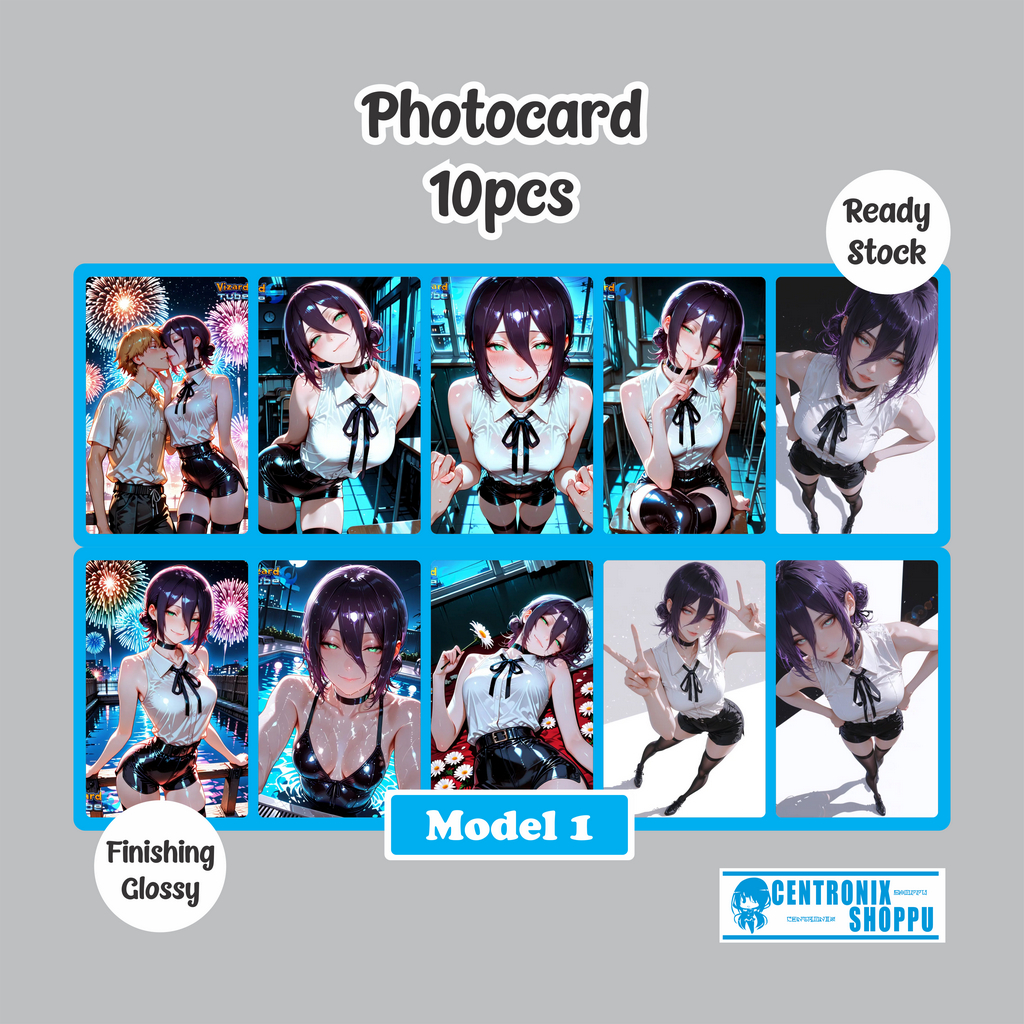 PHOTOCARD Reze Chainsaw Man - Photocard / Reze - 10pcs (Laminasi)
