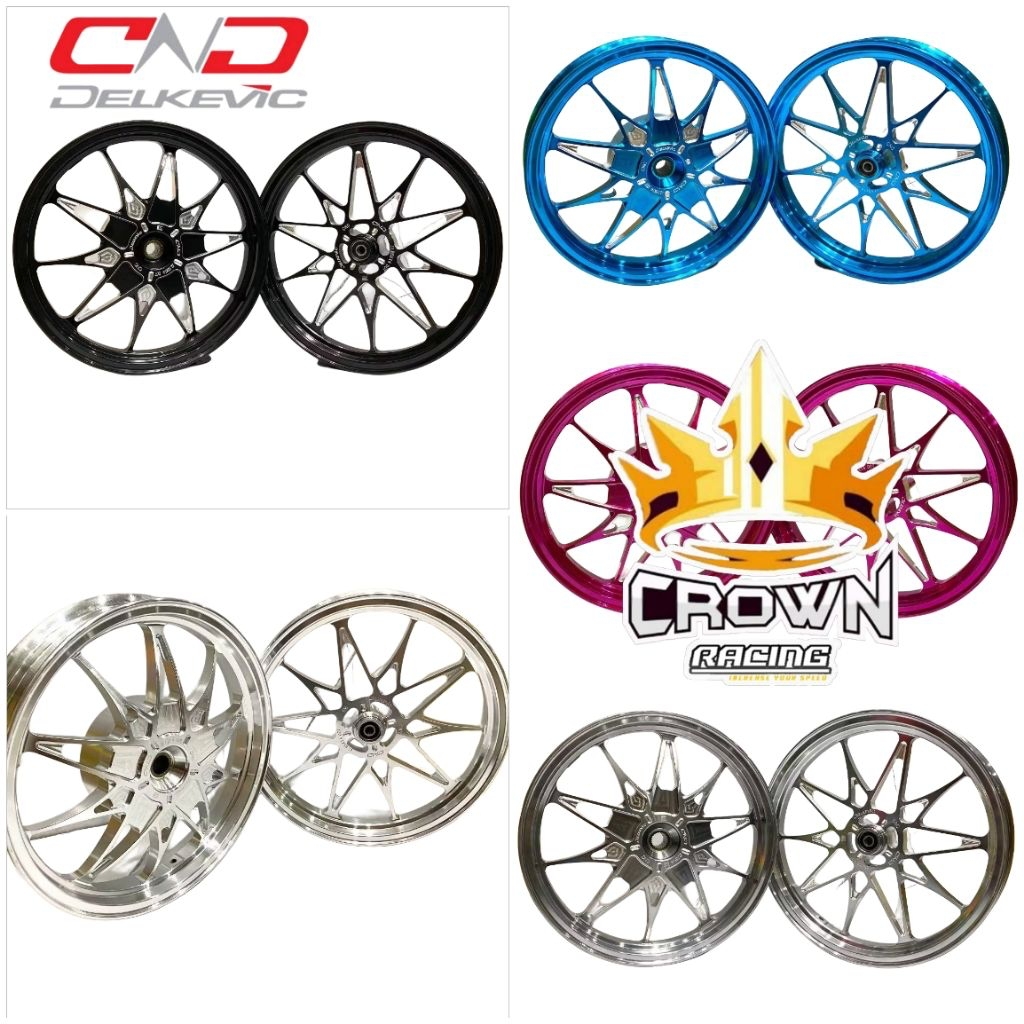 Velg Delkevic Xspeed V3 Beat / Scoopy / Genio / Spacy / Vario 110 125 150