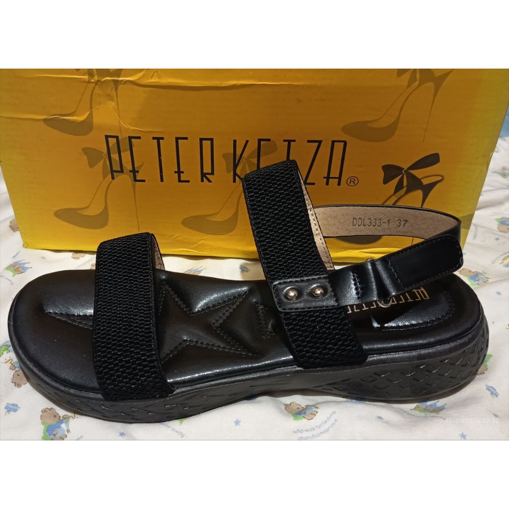SENDAL PETER KEIZA || PETER KEIZA MURAH || SEPATU SANDAL PETER KEIZA || SANDAL STRAP MURAH || SANDAL