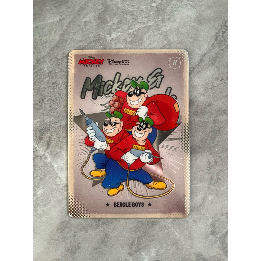 Kakawow Hotbox Disney Card Mickey & Friends | Beagle Boys