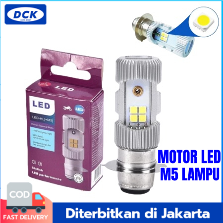 M5 LAMPU DEPAN MOTOR LED PHILIPS-LAMPU LED 2SISI H6 ARUS DC P15D M5 BST BOHLAM LAMPU DEPAN MOTOR LED