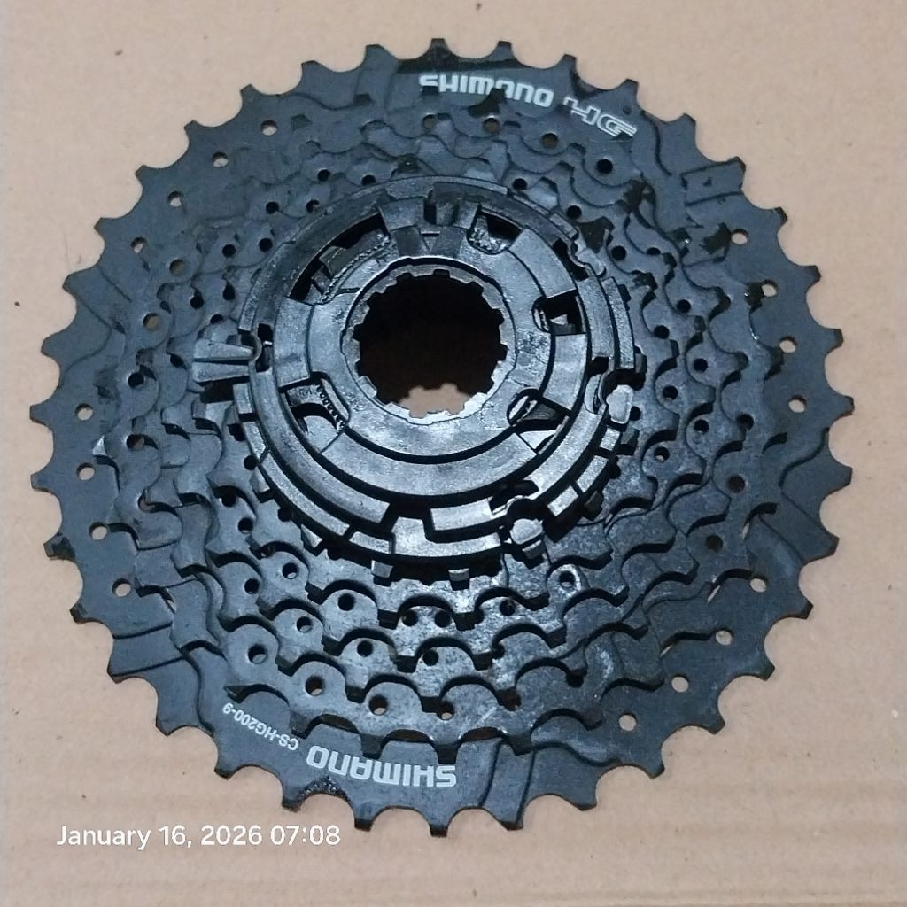 Sprocket Gir Slop Shimano CS-HG200 11-36t 9 speed