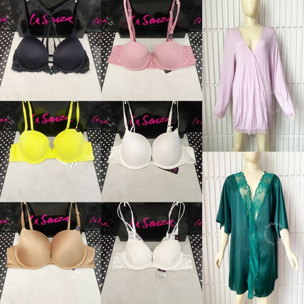 DEFFECT SALE ( NO KOMPLAIN ) VICTORIA SECRET & LA SENZA REMIX COTTON NO PUSH UP HELLO SUGAR PUSH UP 