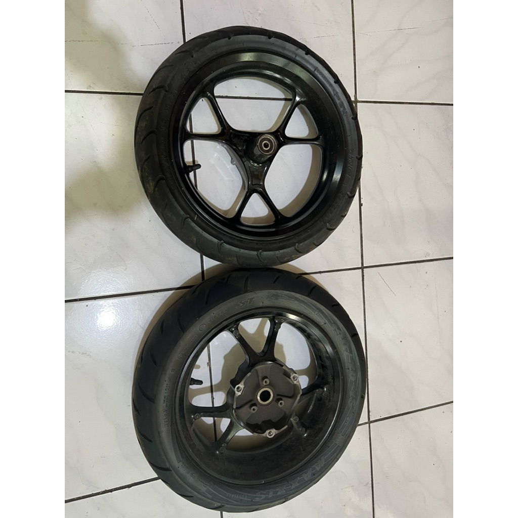 Velg Cabutan Nmax New 2020 Original ban maxis, harga satu set dengan ban