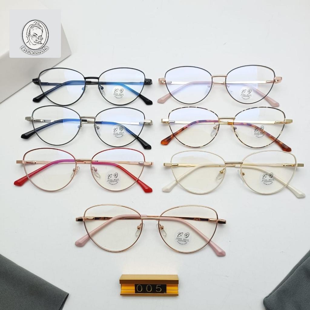 frame cat eye besi wanita 005