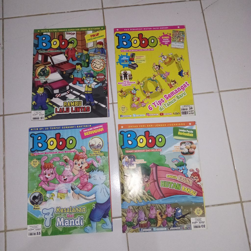 majalah bobo tahun 2000 an random