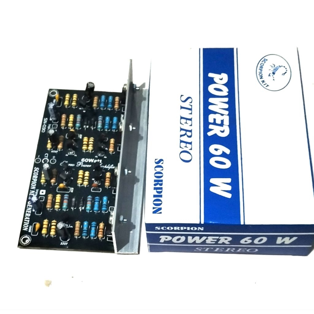 Kit Power Amplifier 60W Stereo