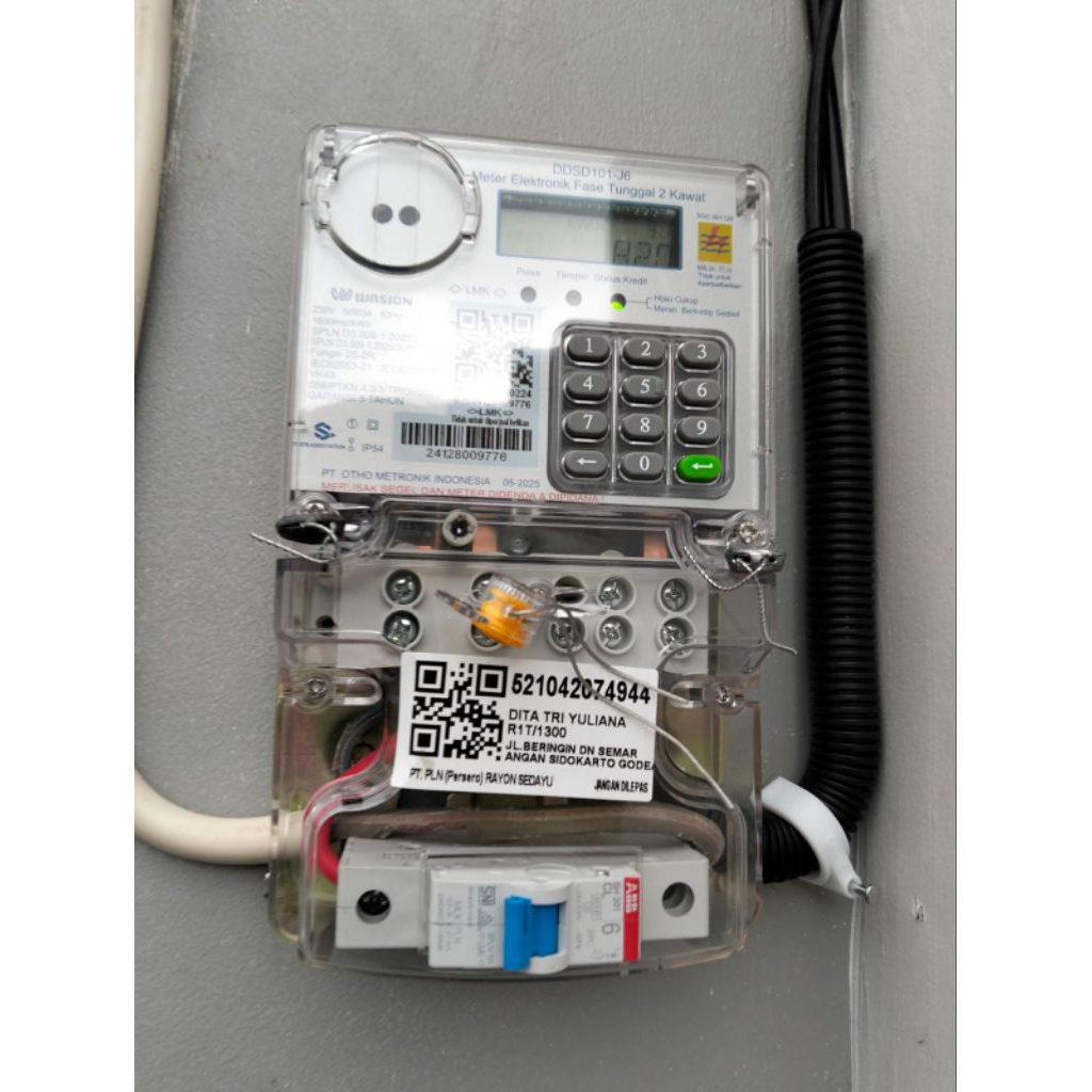 TAMBAH DAYA PLN 900 ke 1300