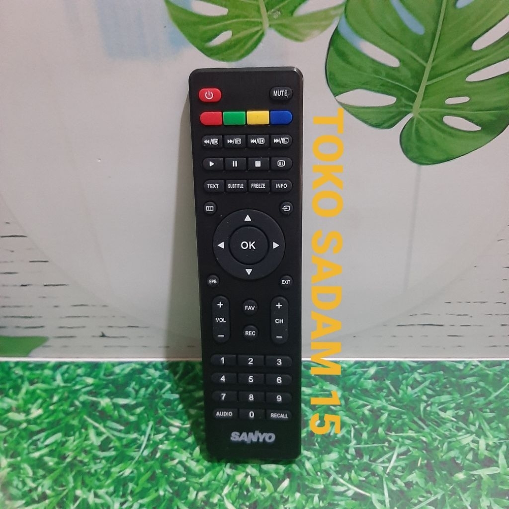 REMOTE REMOT TV SANYO AQUA LED LCD ORIGINAL PLS