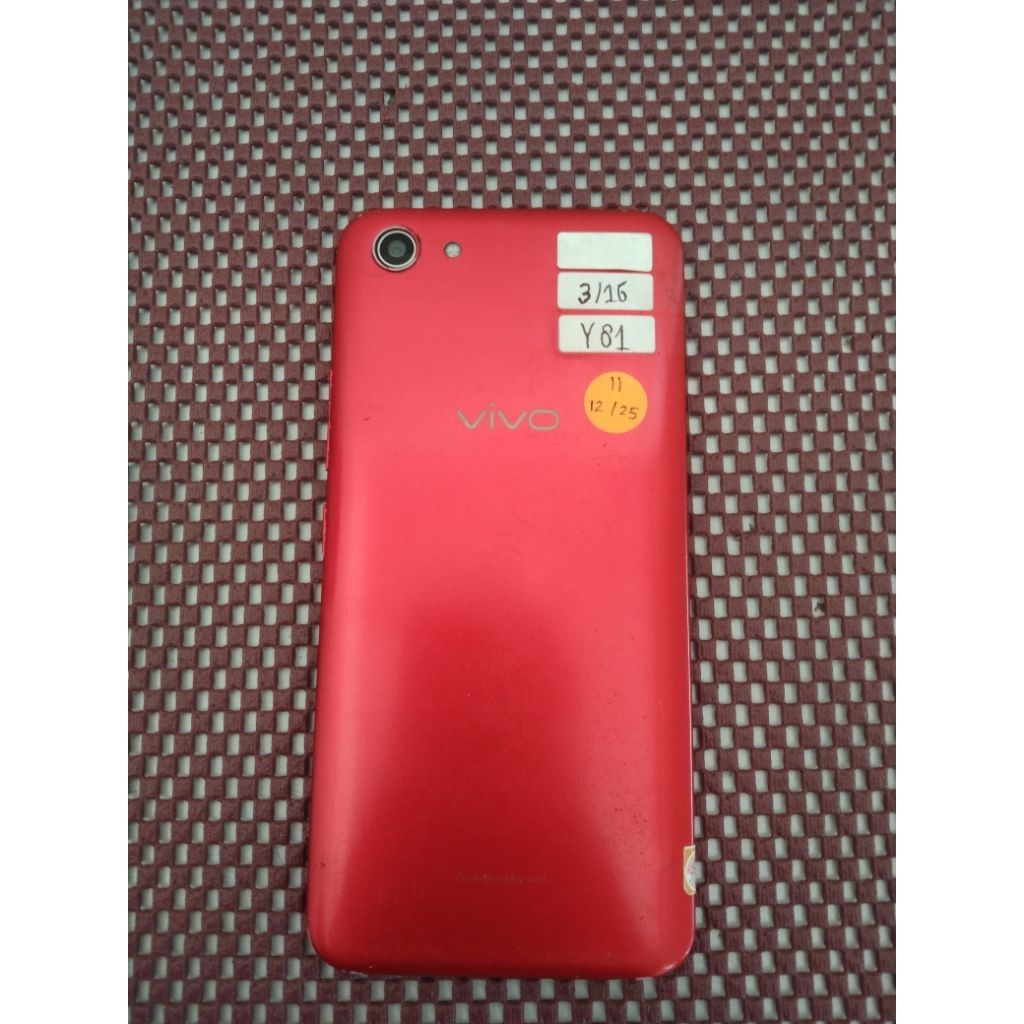 vivo y81 ram 3/16 batang, normal, lecet pemakean
