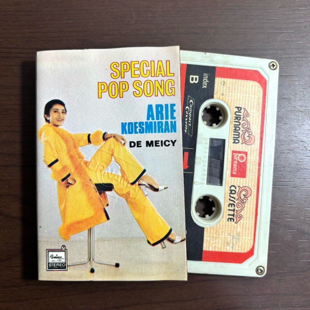 Kaset Pita Arie Koesmiran Special Pop Song De Meicy / Pop Indonesia / Kaset Pita Murah