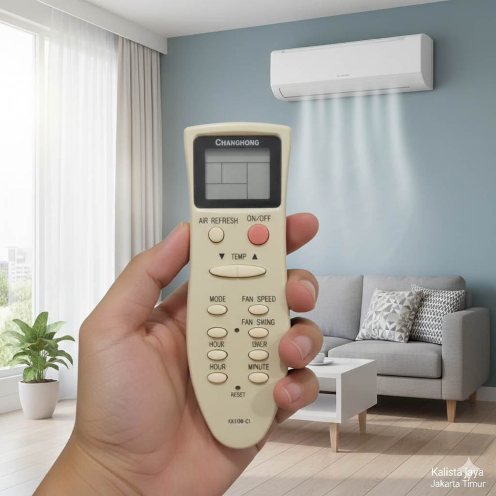 REMOTE REMOT AC CHANGHONG KK10B-C1 ORIGINAL ASLI