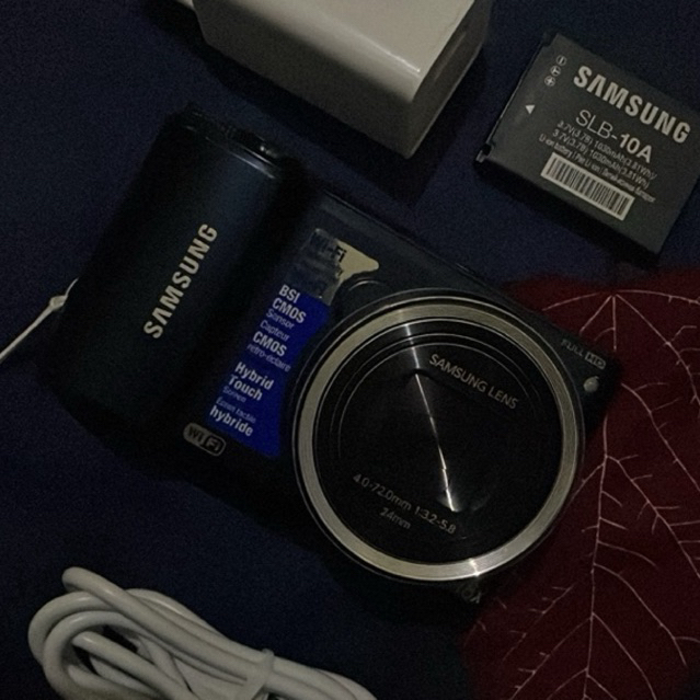 digicam Samsung WB250F touchscreen