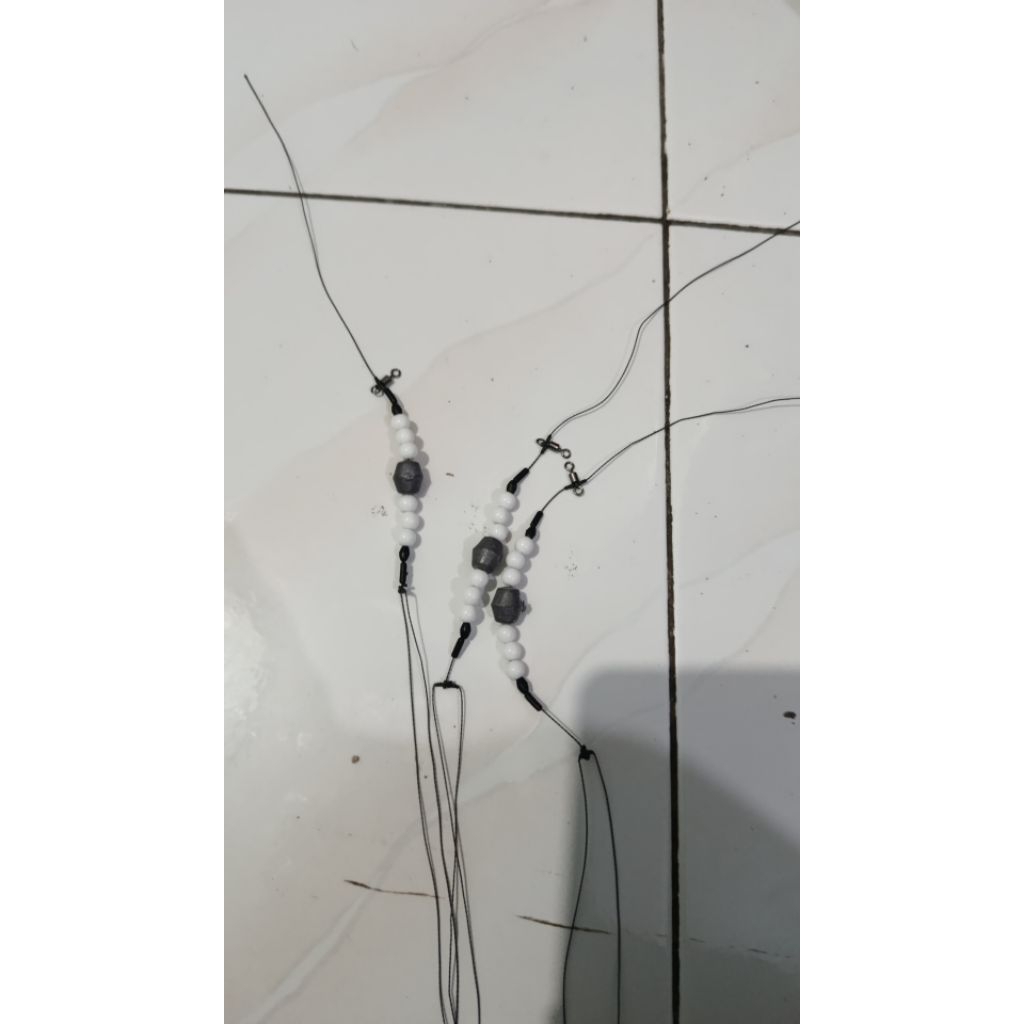 Rangkaian Tleseran/Glosoran Ikan Patin, Ikan Mas tanpa kail