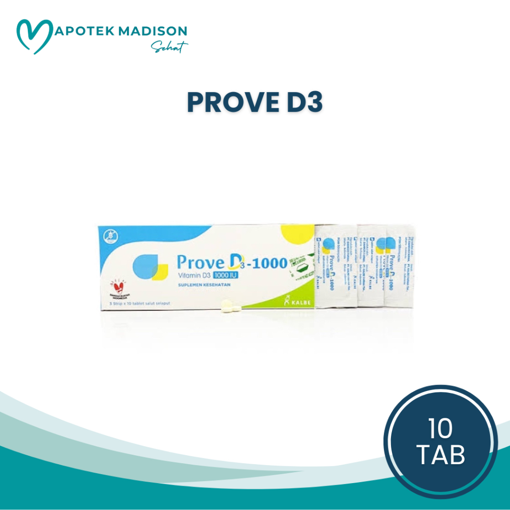 Prove D3 1000 IU Vitamin Tulang