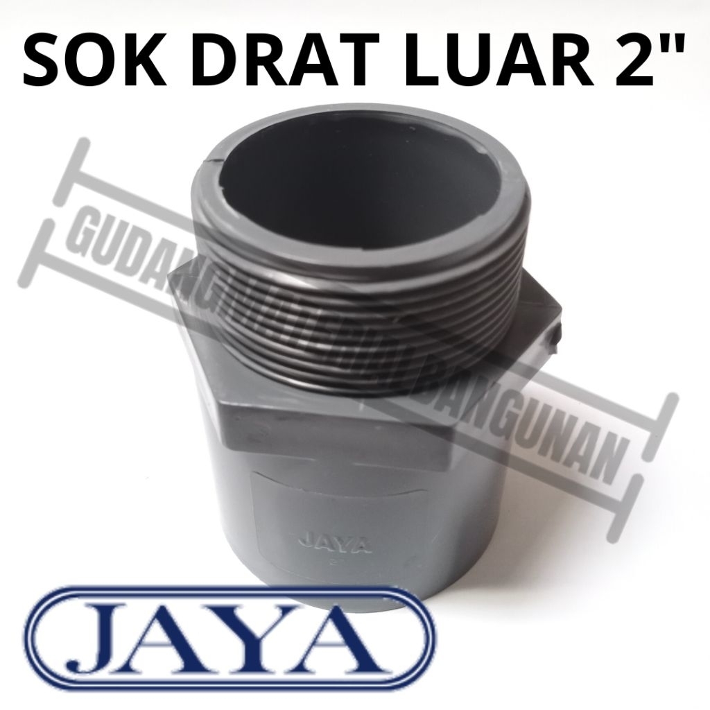 sok drat luar 2" JAYA LANGGENG sock drat luar 2" sok drat luar 2 inch