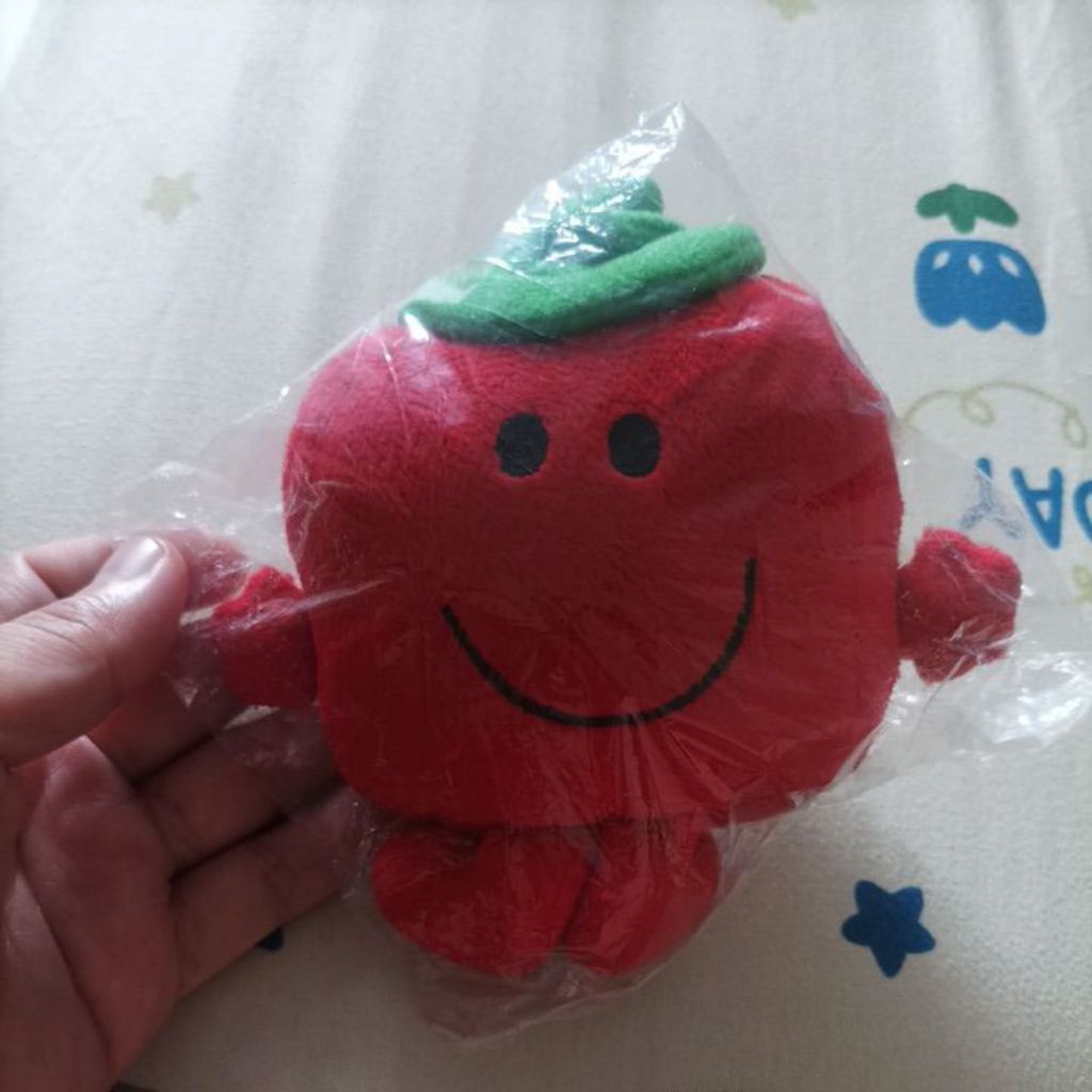 Mr Strong dari Mr Men and Little Miss Boneka Soft Toy | RARE
