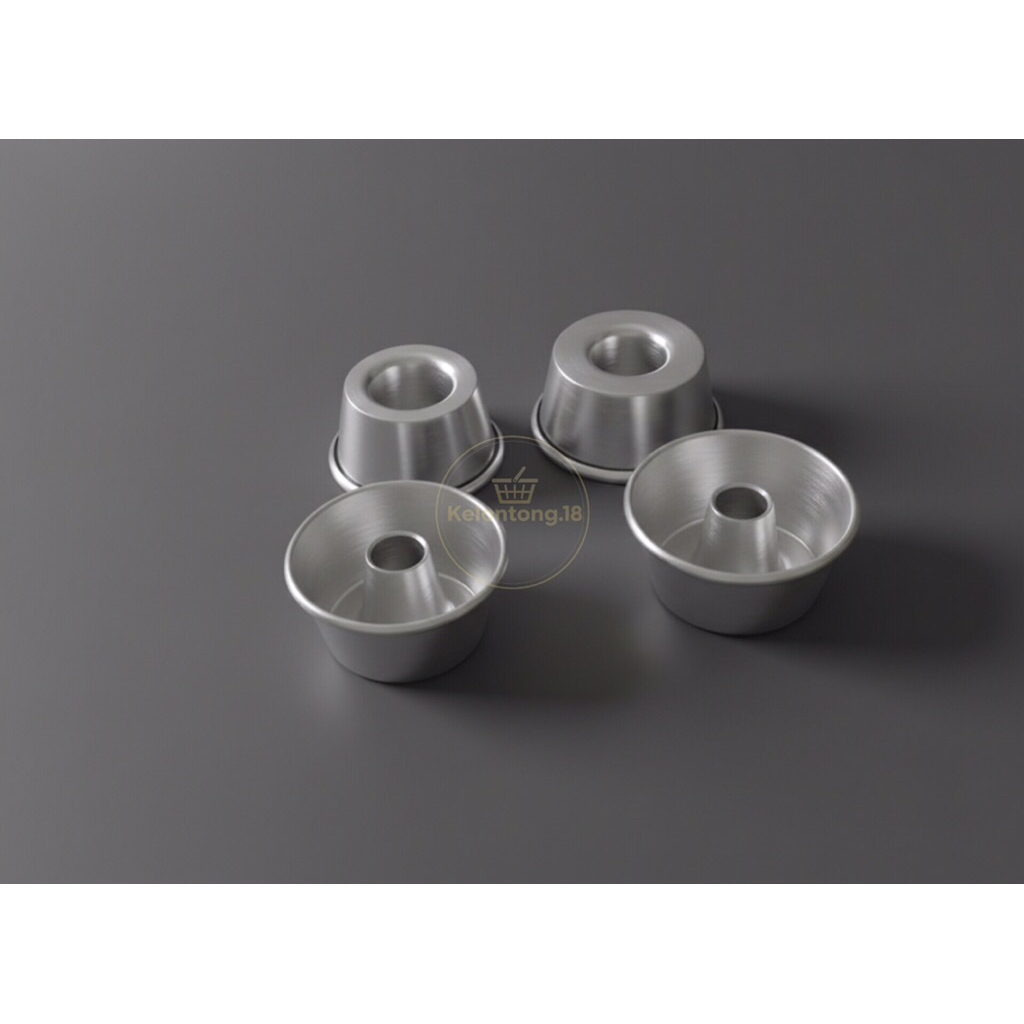 Cetakan Tulban Mini 10 cm Tinggi 7 cm / Cetakan Bolu Mini / Loyang Tulban Mini