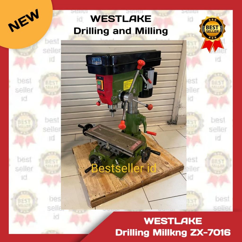 WESTLAKE Drilling Milling ZX7016 / Bor Frais Milling ZX 7016 Westlake / Mesin Drilling Milling Westl