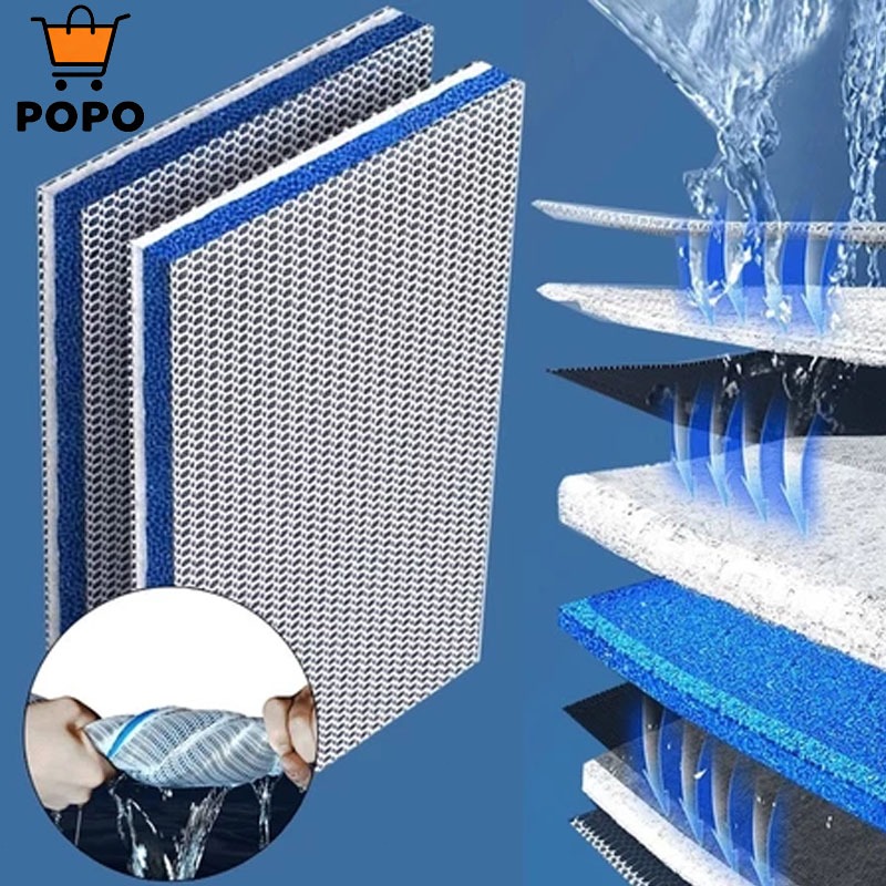 Kapas HoneyComb / Kapas Filter Honeycomb Aquarium / Busa Honeycom Filter / HoneyComb Kapas Reuseable