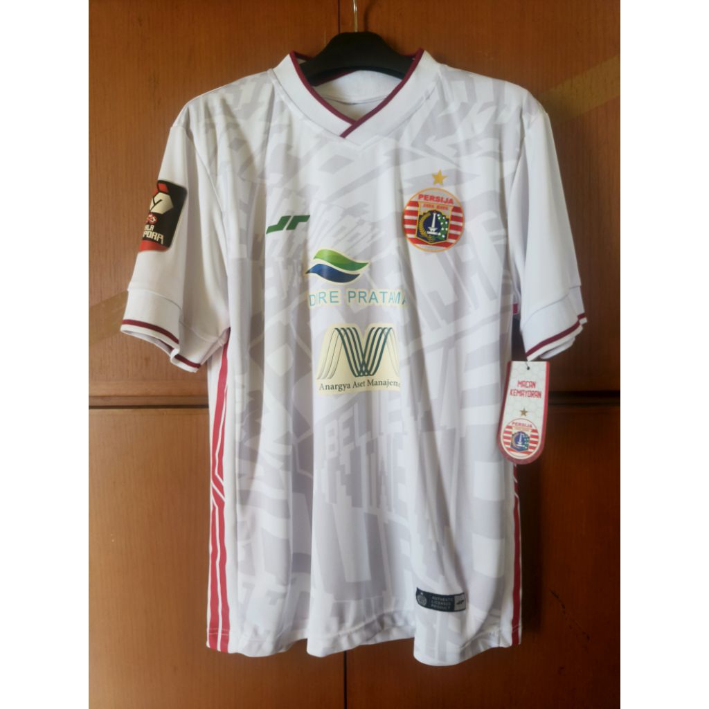 Jersey Persija Jakarta Original Player Issue Piala Menpora 2021 Away size M
