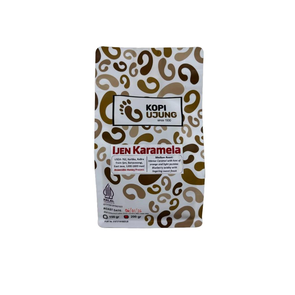 Kopi Ujung Arabica Ijen Karamela 200 Gram