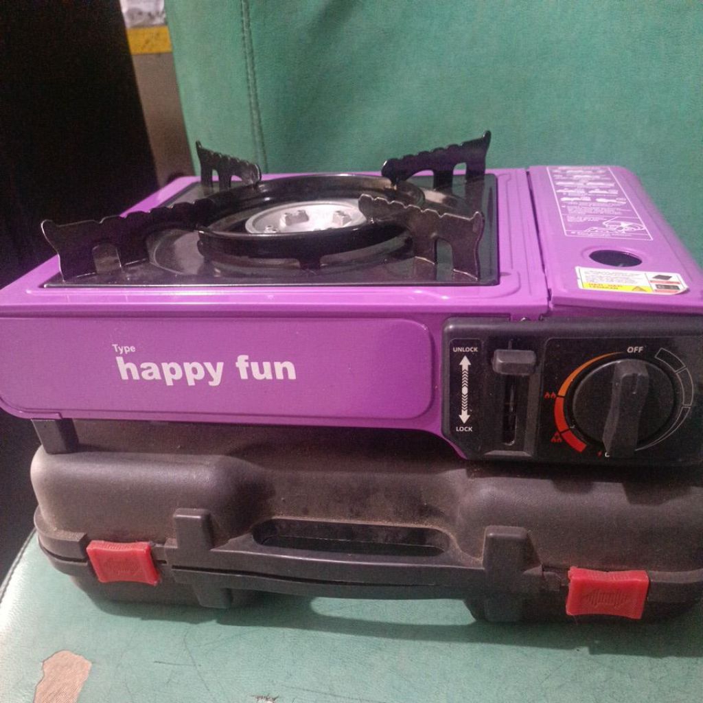kompor gas Happy Fun portable