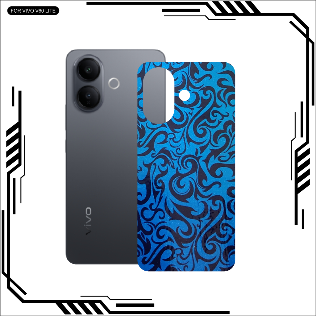 PROMO Graskin Carbon VIVO V60 LITE Terbaru Anti Jamur Pelindung Belakangan HP