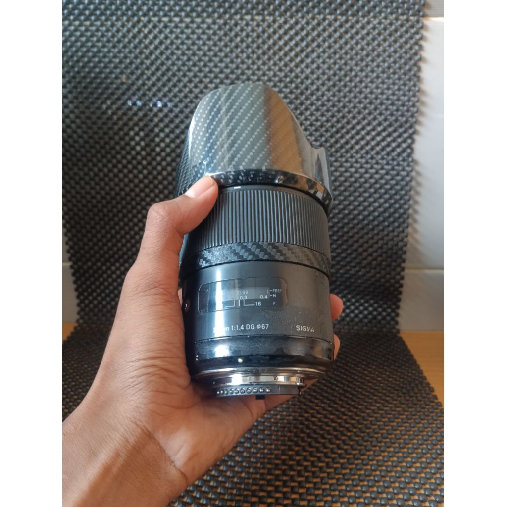 Lensa Sigma 35mm F1.4 For Nikon LikeNew