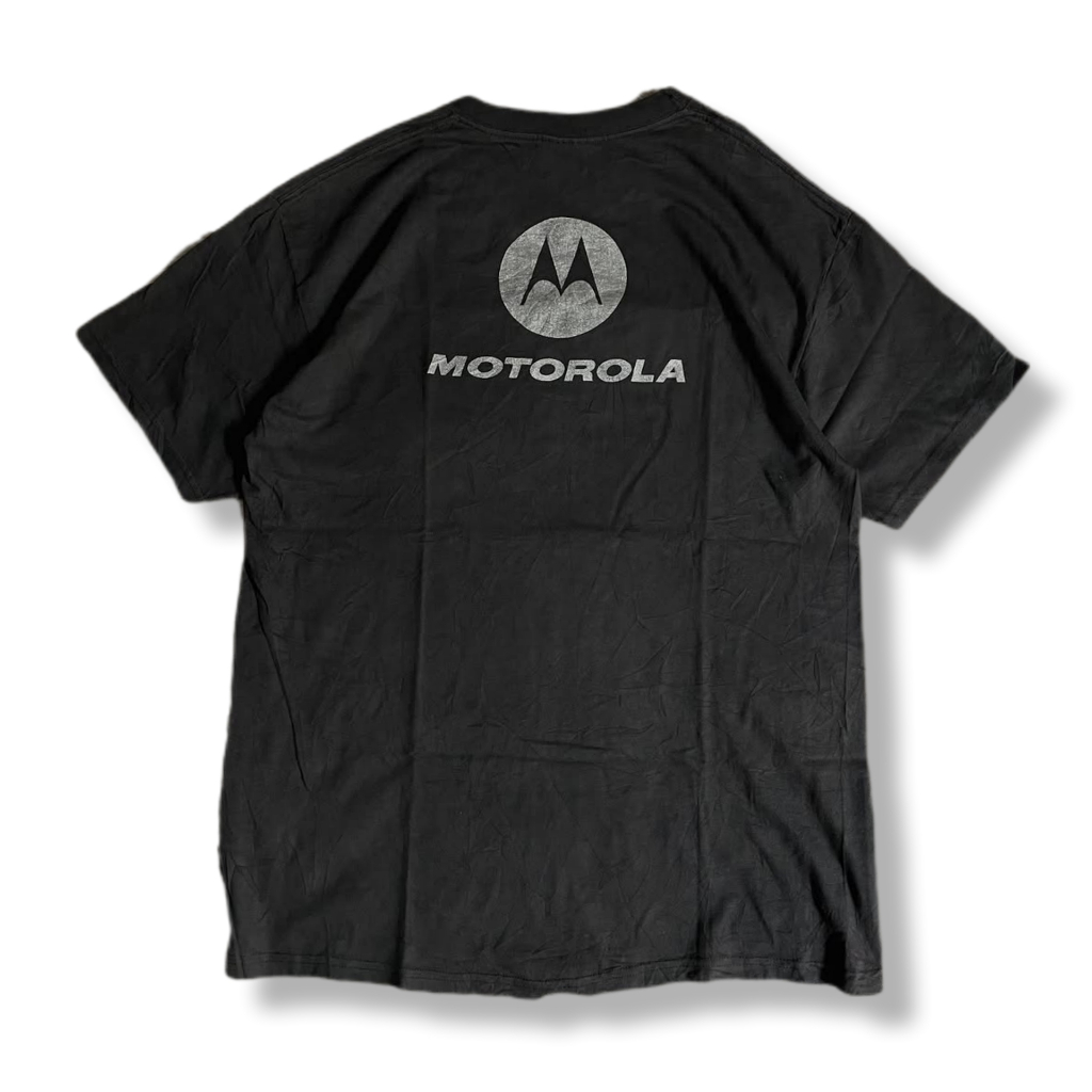 VINTAGE MOTOROLA BY HANES BEEFY T-SHIRT | KAOS | JSNG