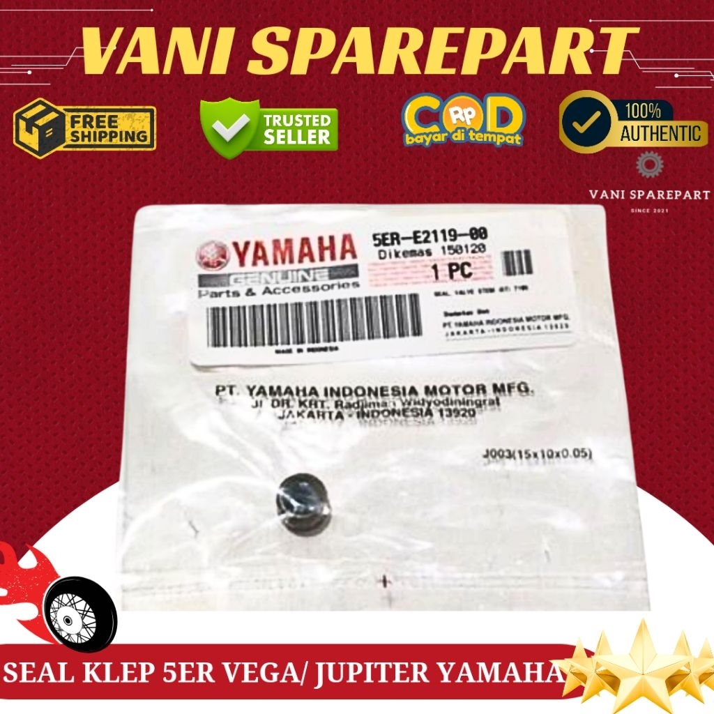 Seal Sil Klep 5ER Vega Crypton Jupiter Z Vega ZR Original Yamaha
