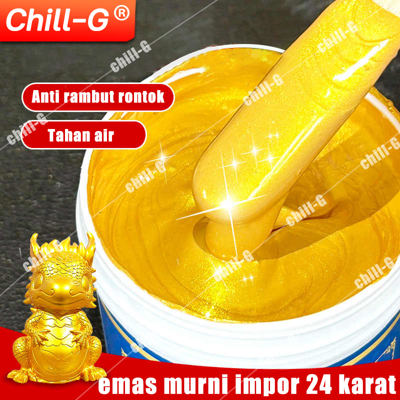 tidak akan berkarat Cat daun emas  cat gold emas Cat emas berbasis air Cat Emas Gold Neo Alkycoat Ro