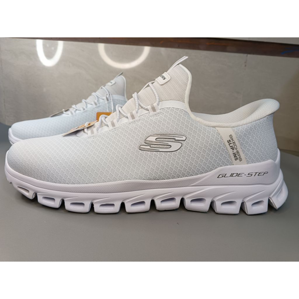 Skechers Glide Step Noxus - White (Slip Ins)