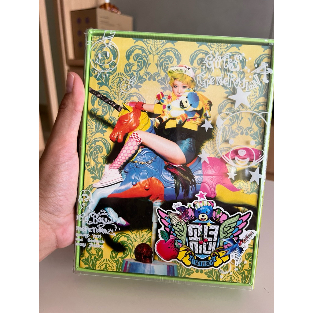 Girls' Generation Vol. 4 - I Got a Boy (Sunny Version) Taiwan Edition Sealed