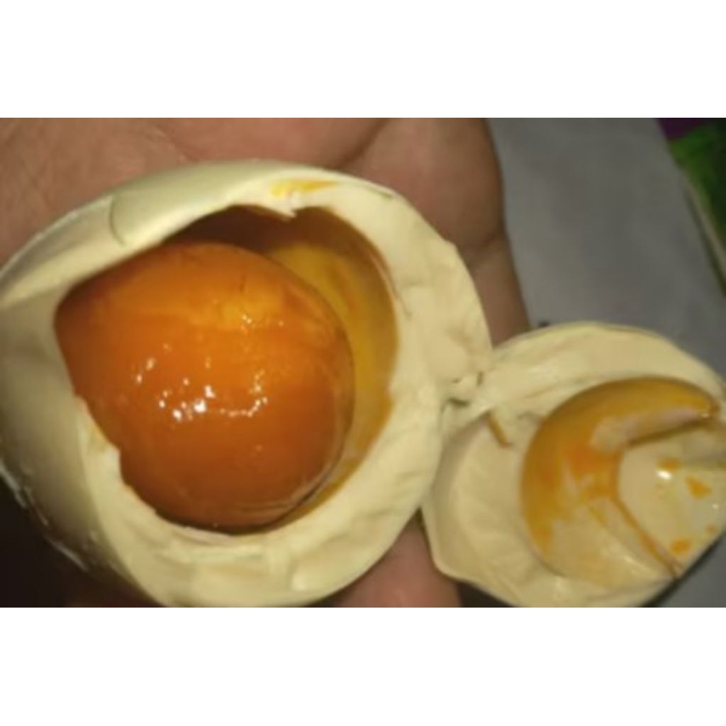 TELUR ASIN MATANG KHAS BREBES ISI 10 BUTIR BERGRANSI